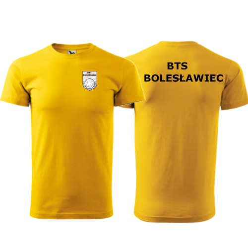 KOSZULKA KIBICA ŻÓŁTA BTS BOLESŁAWIEC