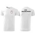 KOSZULKA KIBICA BIAŁA BTS BOLESŁAWIEC