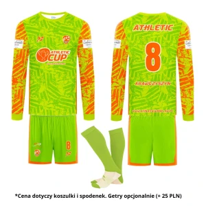 KOMPLET BRAMKARSKI WYJAZDOWY ( ZIELONY ) ATHLETIC WROCŁAW FC